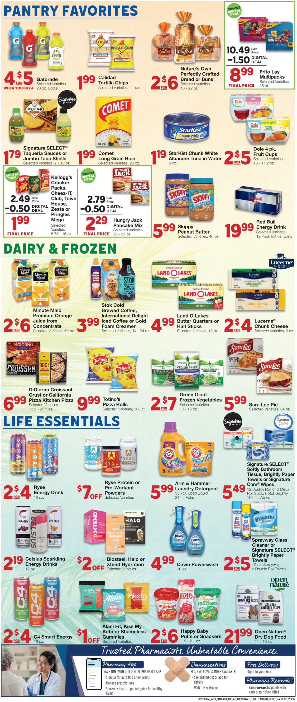Weekly ad United Supermarkets 06/25/2024 - 07/02/2024