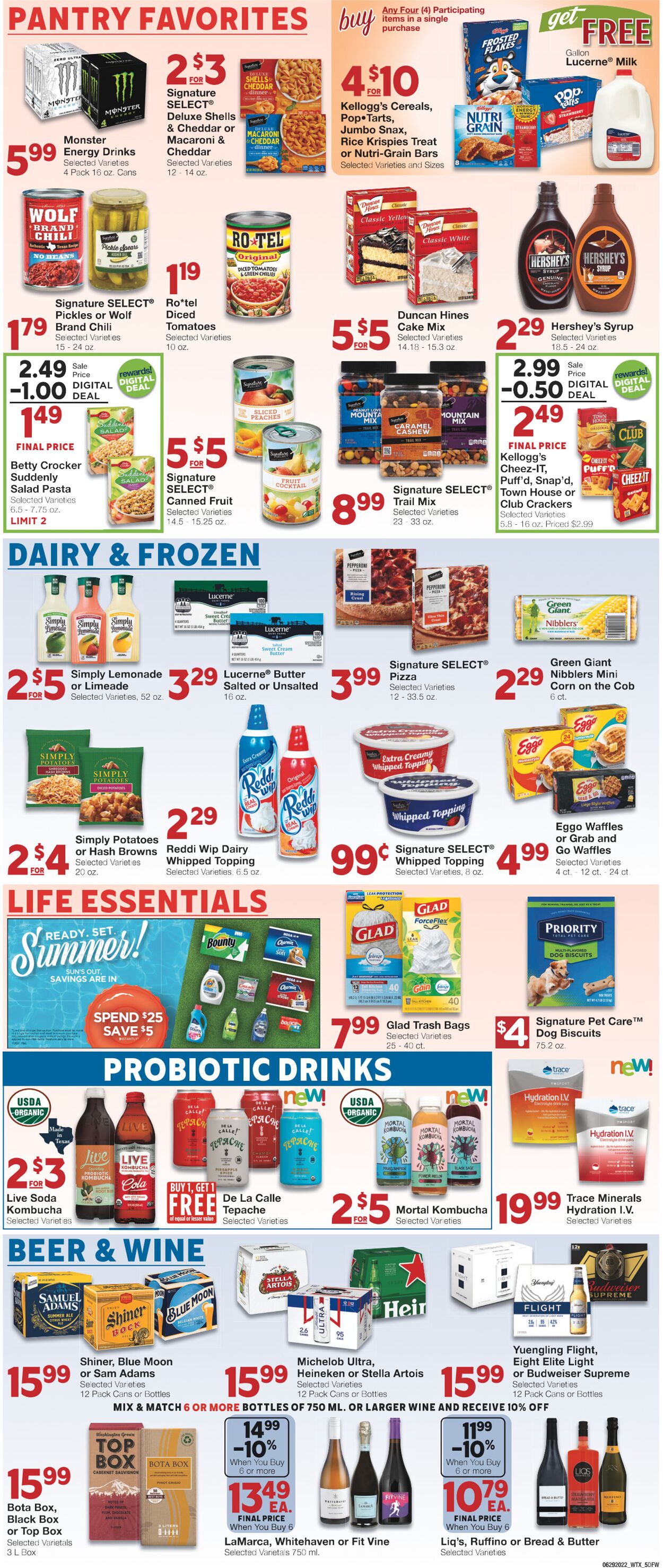 Weekly ad United Supermarkets 06/29/2022 - 07/05/2022