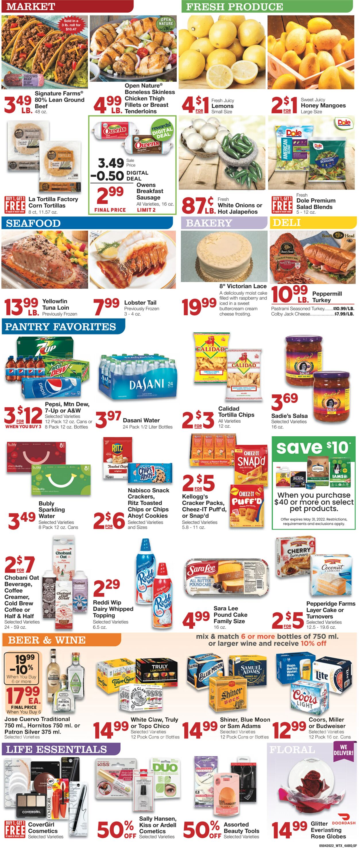 Weekly ad Albertsons 05/04/2022 - 05/10/2022