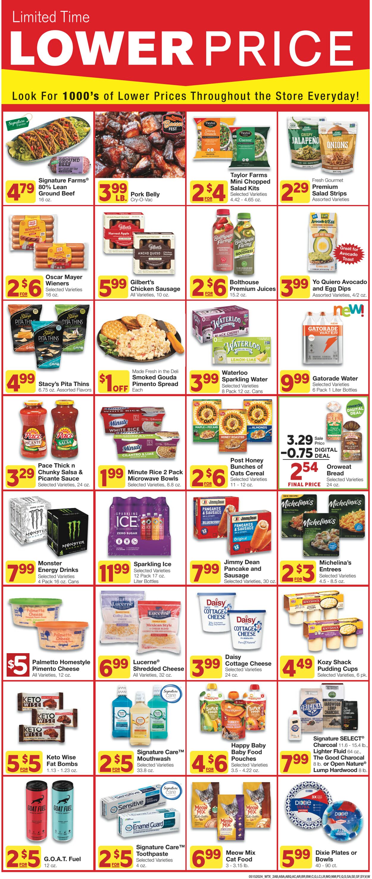 Weekly ad United Supermarkets 05/14/2024 - 05/21/2024