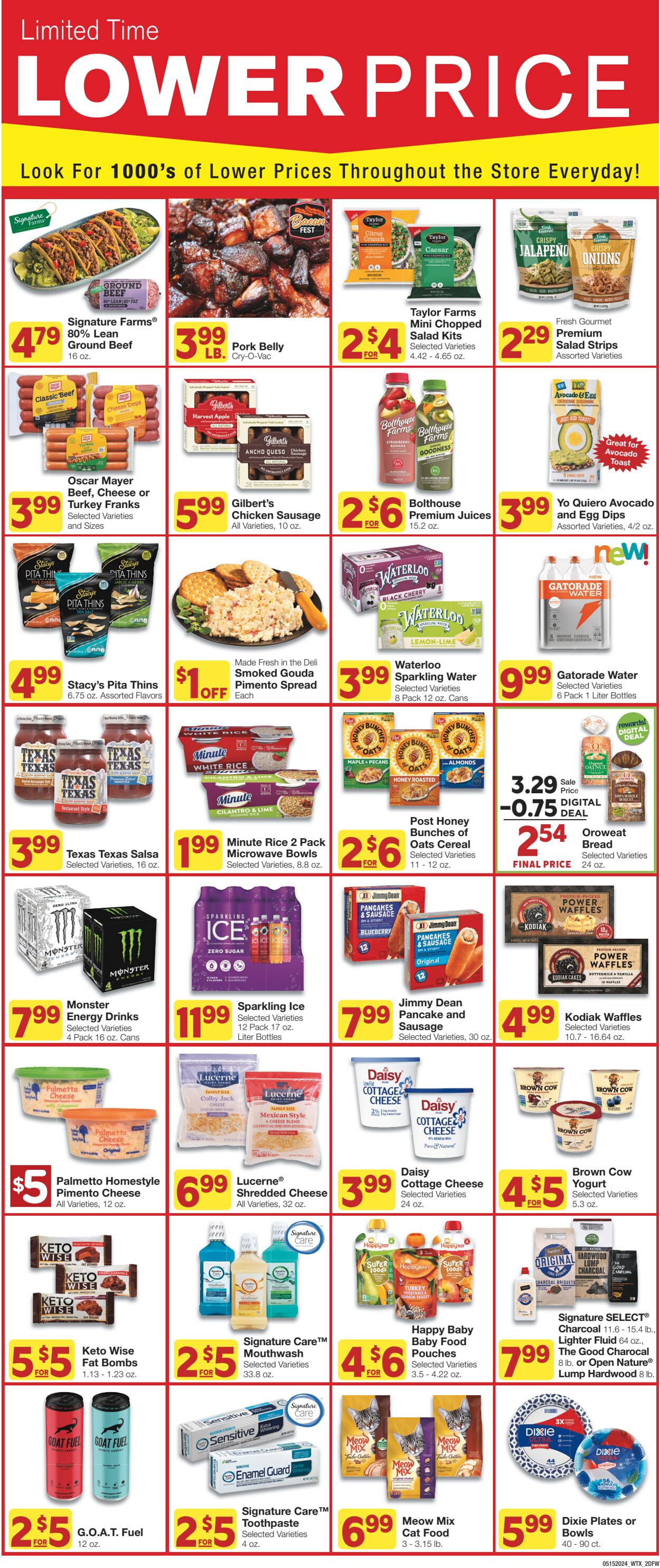 Weekly ad United Supermarkets 05/14/2024 - 05/21/2024