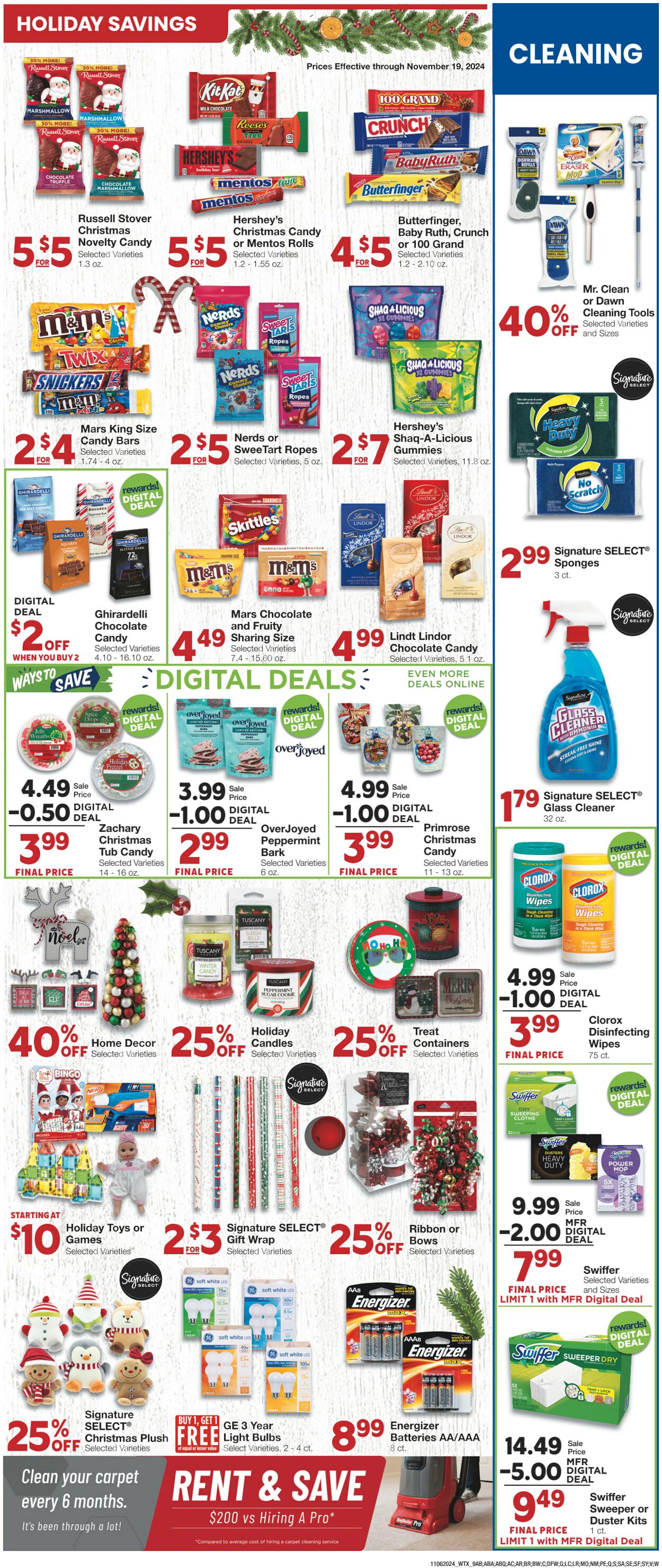 Weekly ad United Supermarkets 11/05/2024 - 11/12/2024