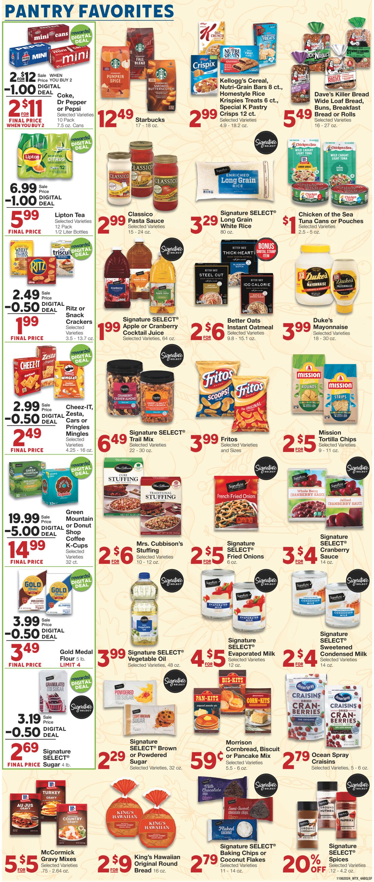 Weekly ad United Supermarkets 11/05/2024 - 11/12/2024