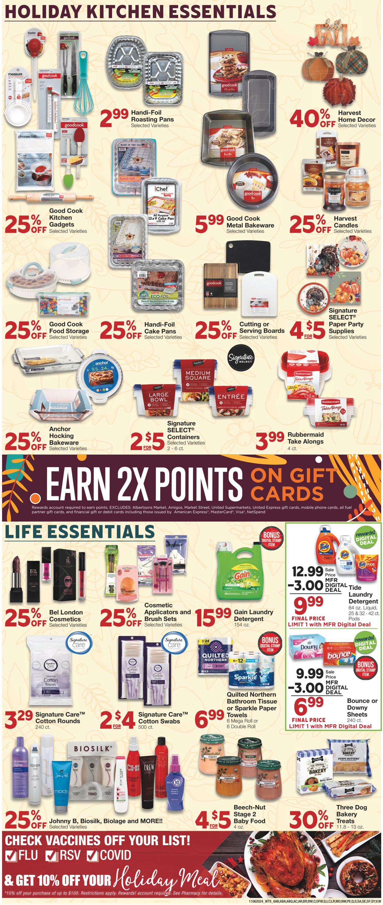 Weekly ad United Supermarkets 11/05/2024 - 11/12/2024