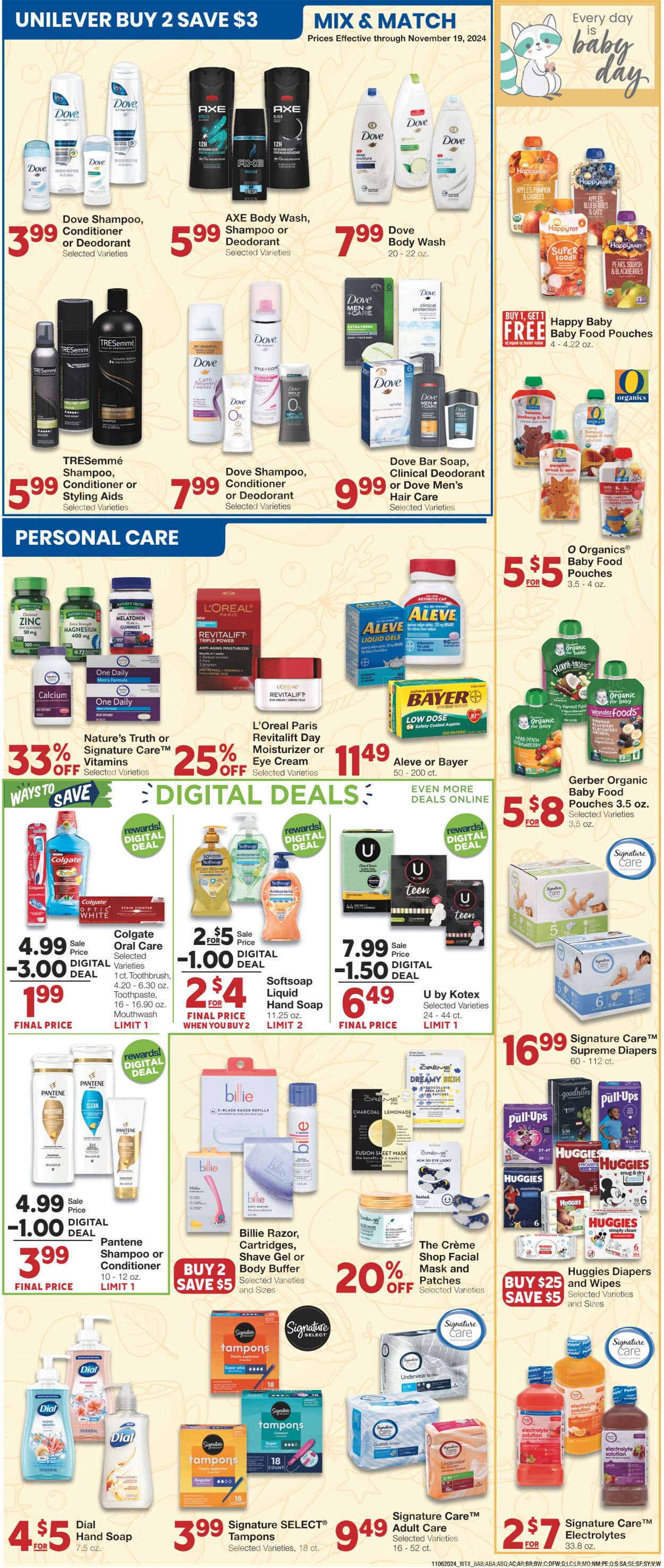 Weekly ad United Supermarkets 11/05/2024 - 11/12/2024