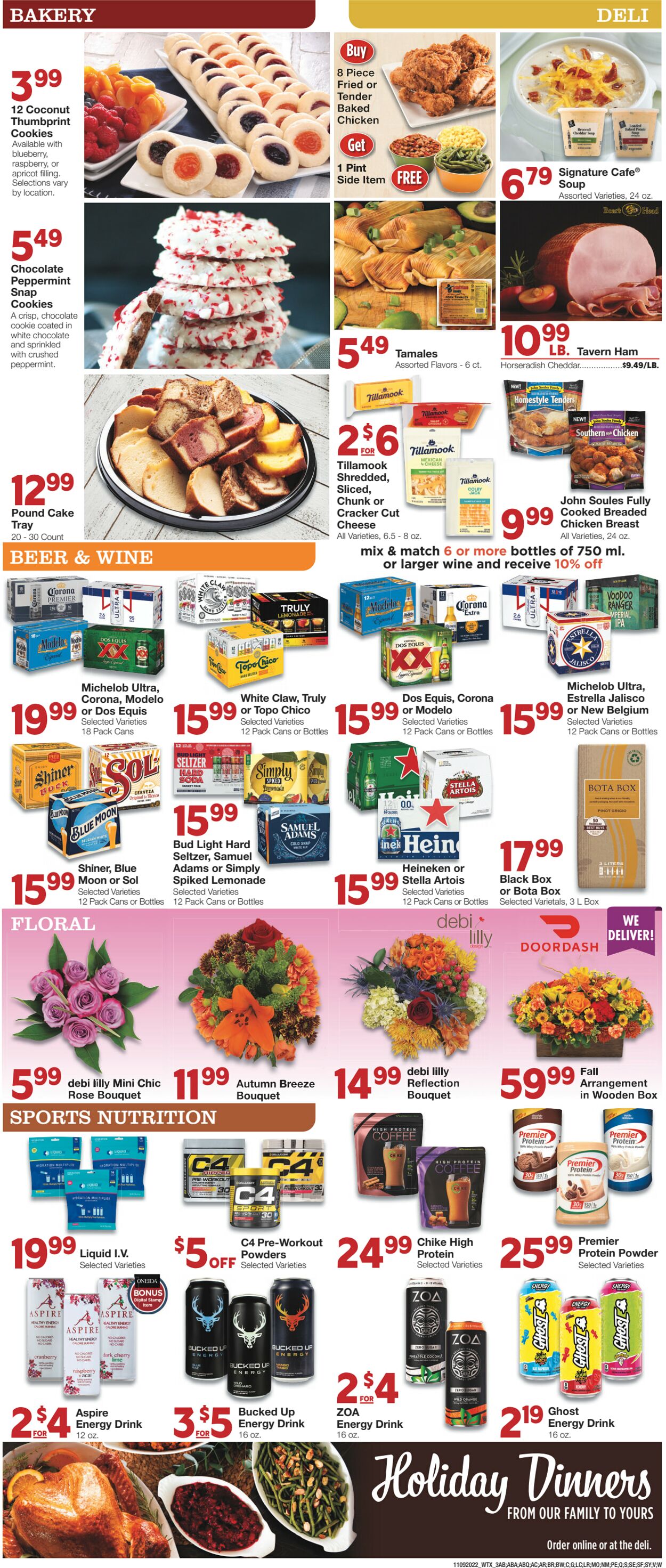Weekly ad Albertsons 11/09/2022 - 11/15/2022