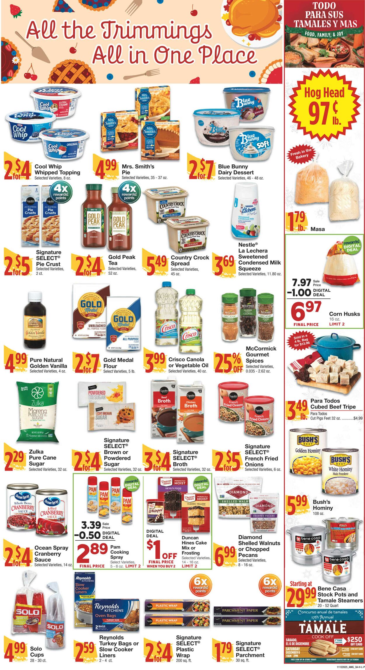 Weekly ad United Supermarkets 11/11/2025 - 11/18/2025