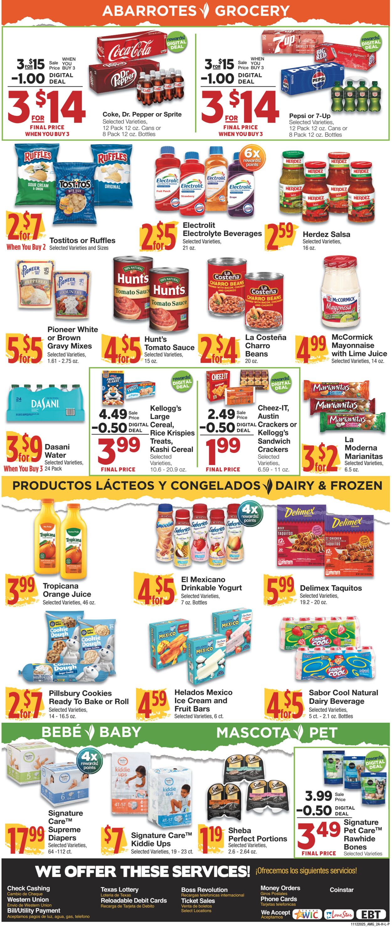 Weekly ad United Supermarkets 11/11/2025 - 11/18/2025