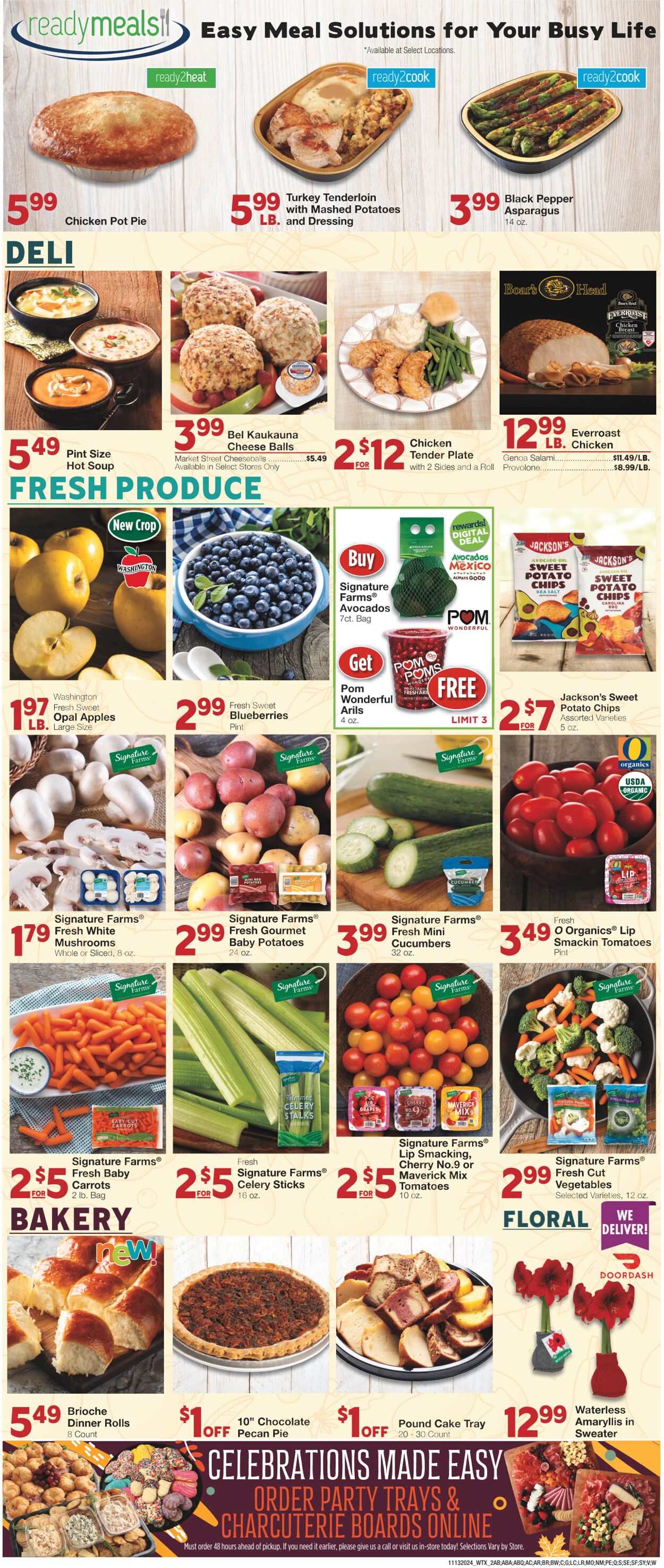 Weekly ad United Supermarkets 11/12/2024 - 11/19/2024