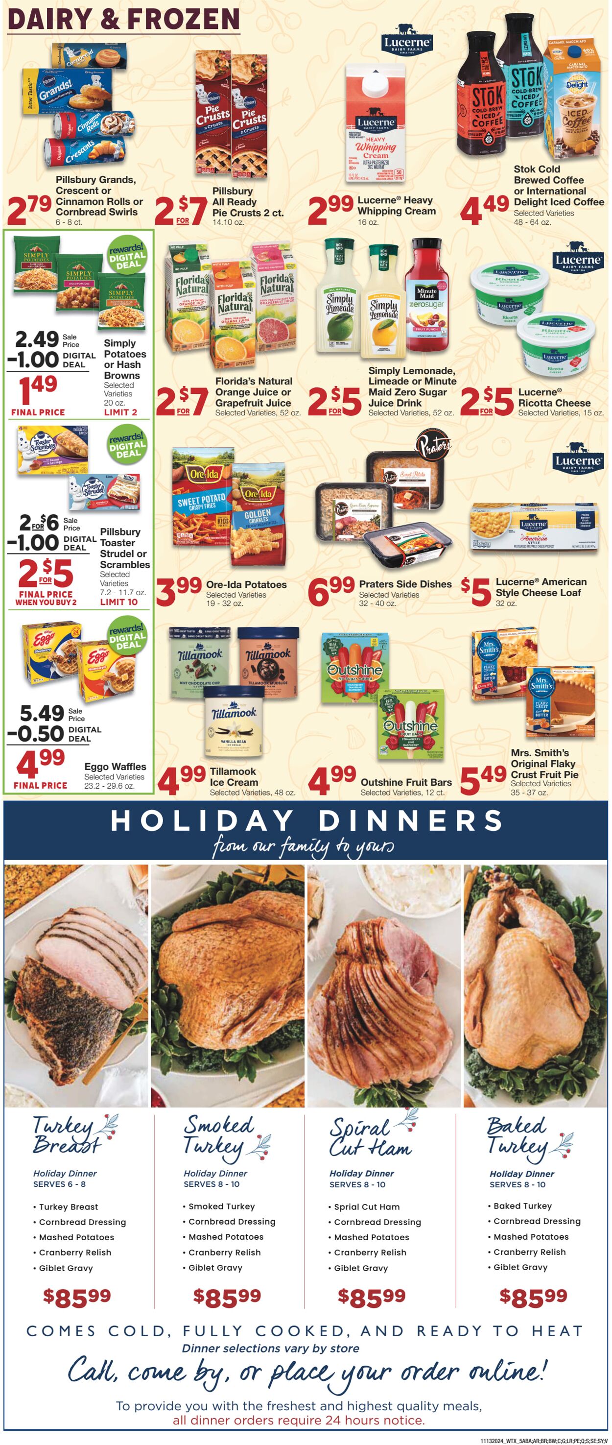 Weekly ad United Supermarkets 11/12/2024 - 11/19/2024