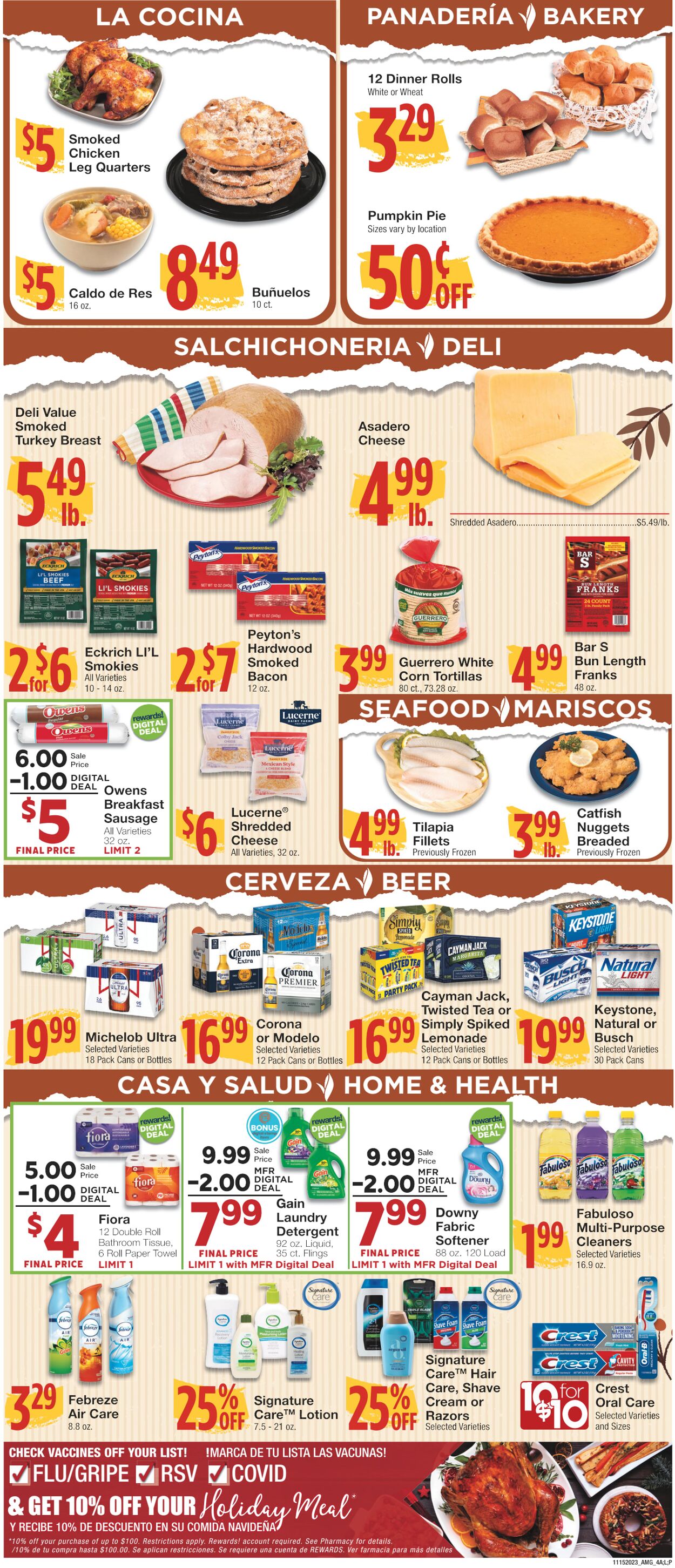 Weekly ad United Supermarkets 11/14/2023 - 11/22/2023