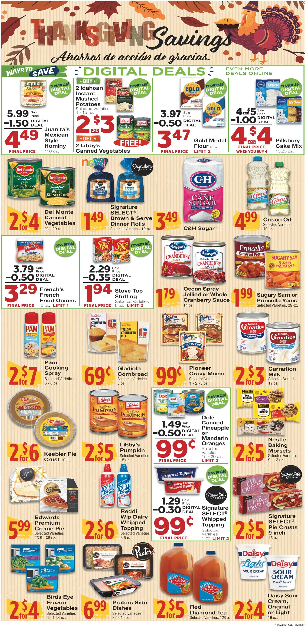 Weekly ad United Supermarkets 11/14/2023 - 11/22/2023