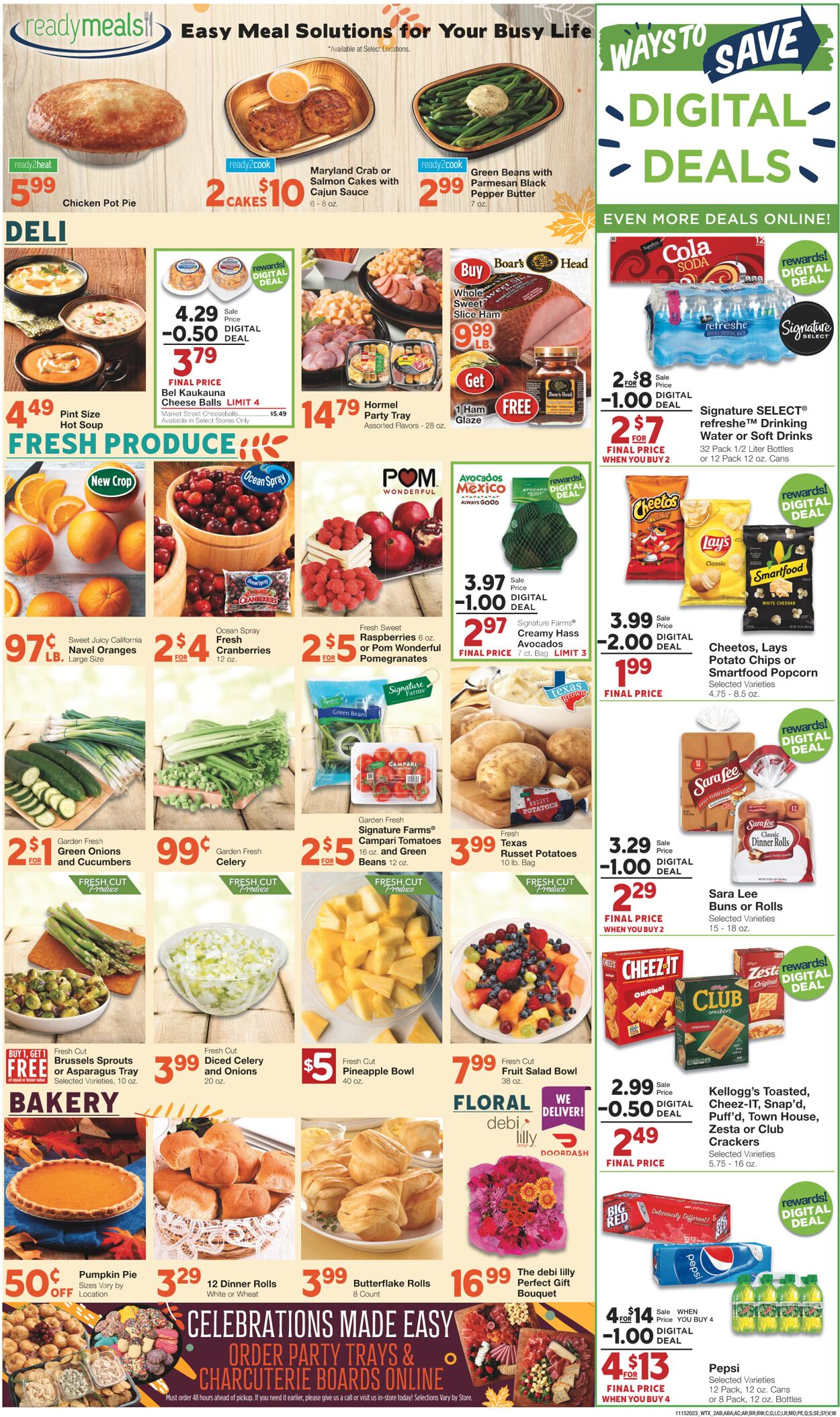 Weekly ad United Supermarkets 11/14/2023 - 11/22/2023