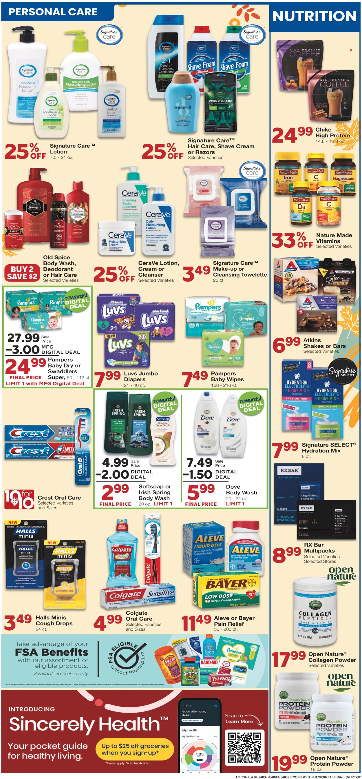 Weekly ad United Supermarkets 11/14/2023 - 11/22/2023