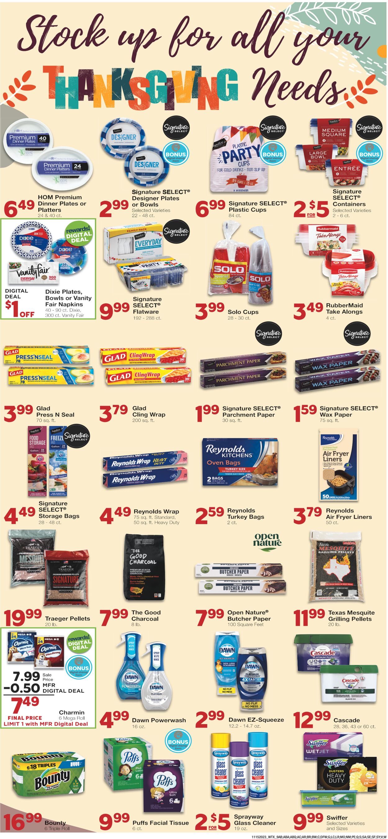 Weekly ad United Supermarkets 11/14/2023 - 11/22/2023