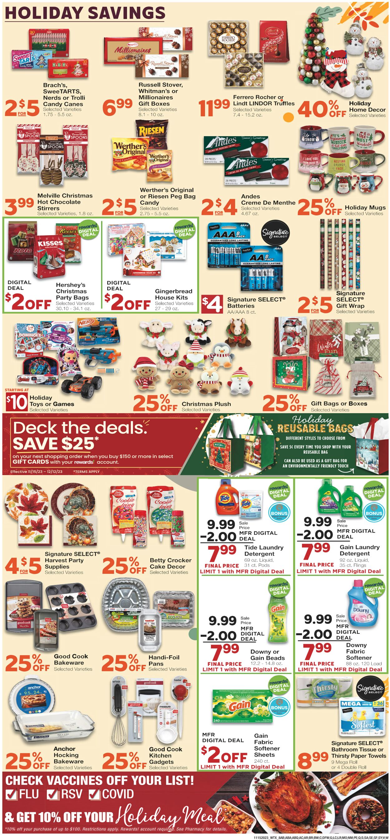 Weekly ad United Supermarkets 11/14/2023 - 11/22/2023