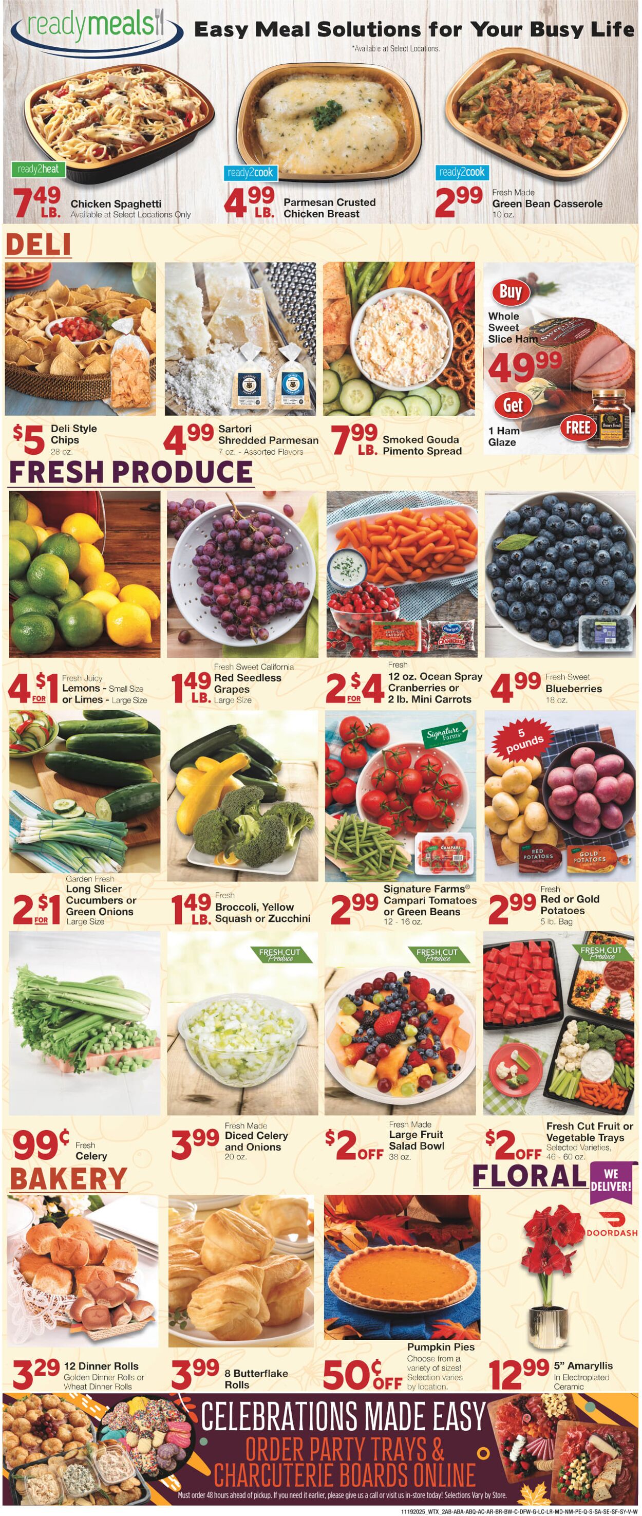 Weekly ad United Supermarkets 11/18/2025 - 11/26/2025