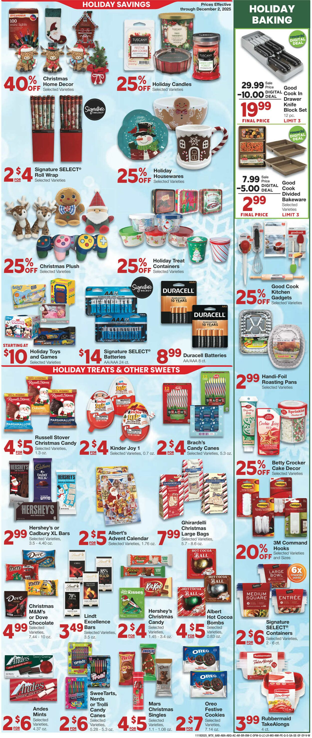 Weekly ad United Supermarkets 11/18/2025 - 11/26/2025