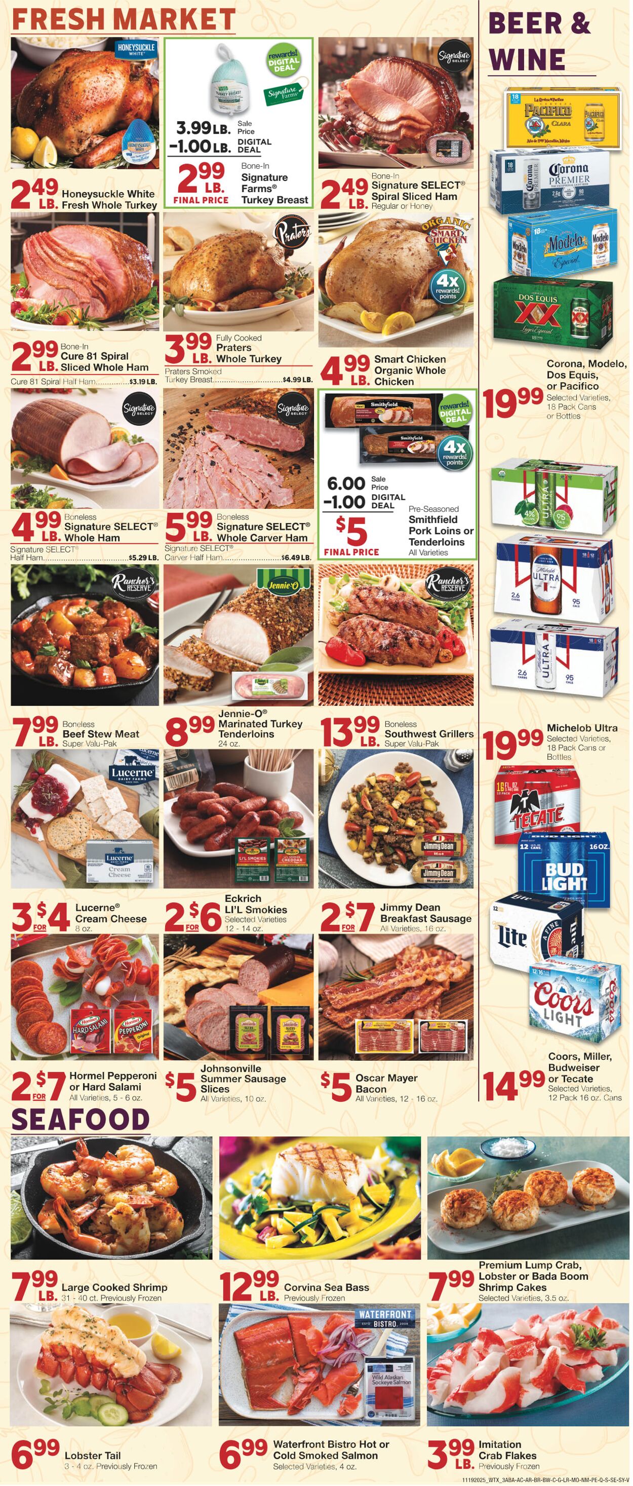 Weekly ad United Supermarkets 11/18/2025 - 11/26/2025