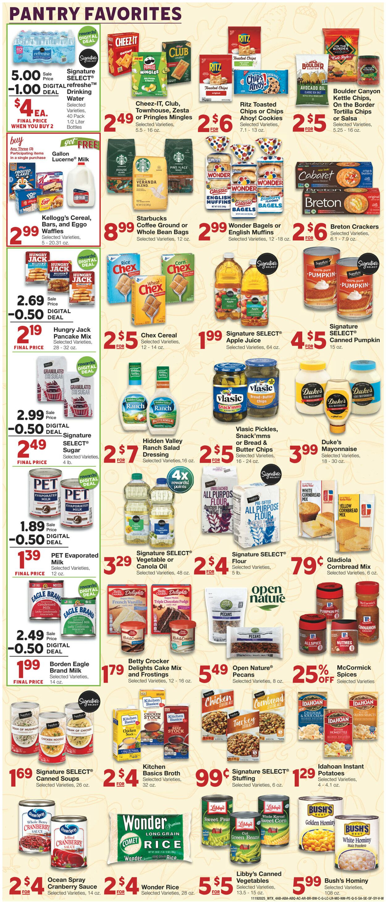 Weekly ad United Supermarkets 11/18/2025 - 11/26/2025