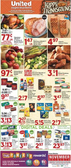 Weekly ad United Supermarkets 12/01/2025 - 12/09/2025