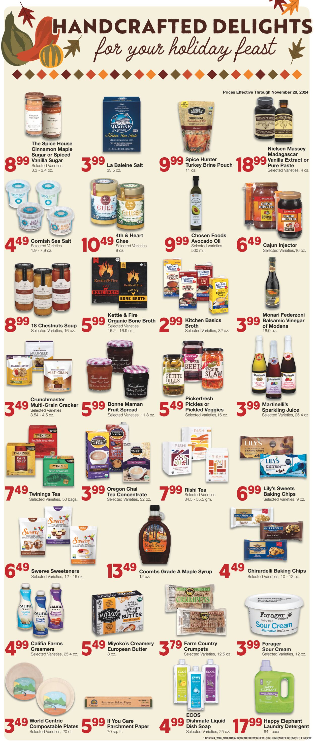 Weekly ad United Supermarkets 11/19/2024 - 11/26/2024