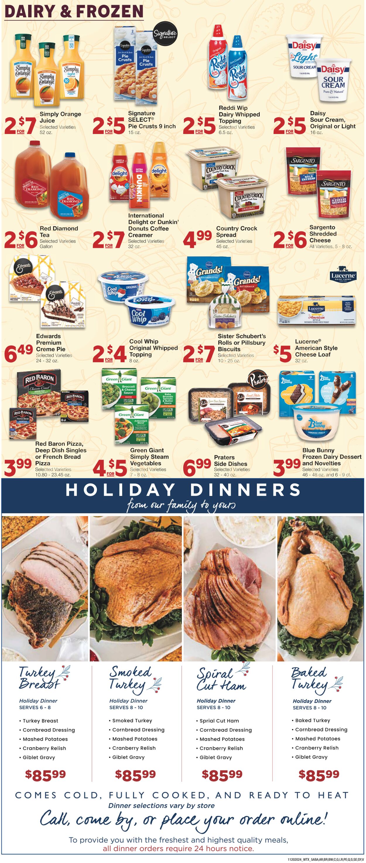 Weekly ad United Supermarkets 11/19/2024 - 11/26/2024