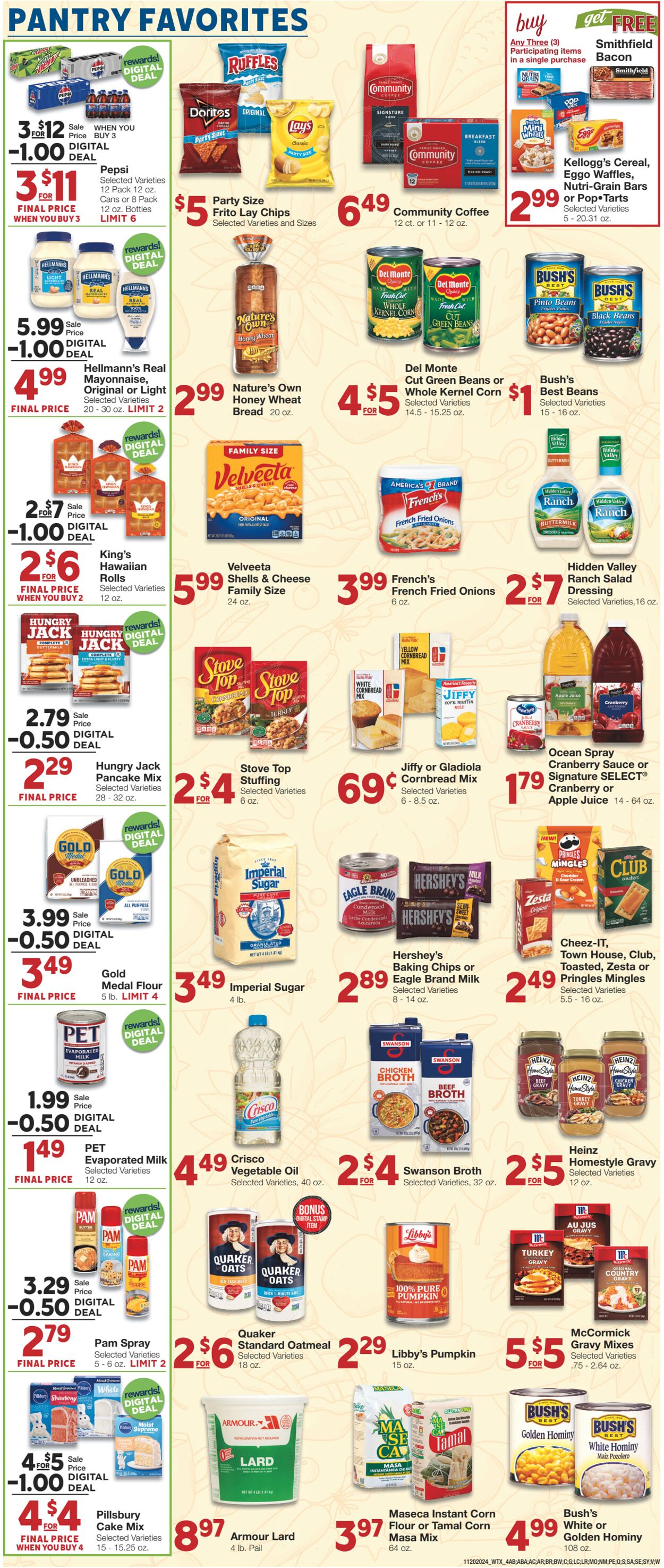 Weekly ad United Supermarkets 11/19/2024 - 11/26/2024