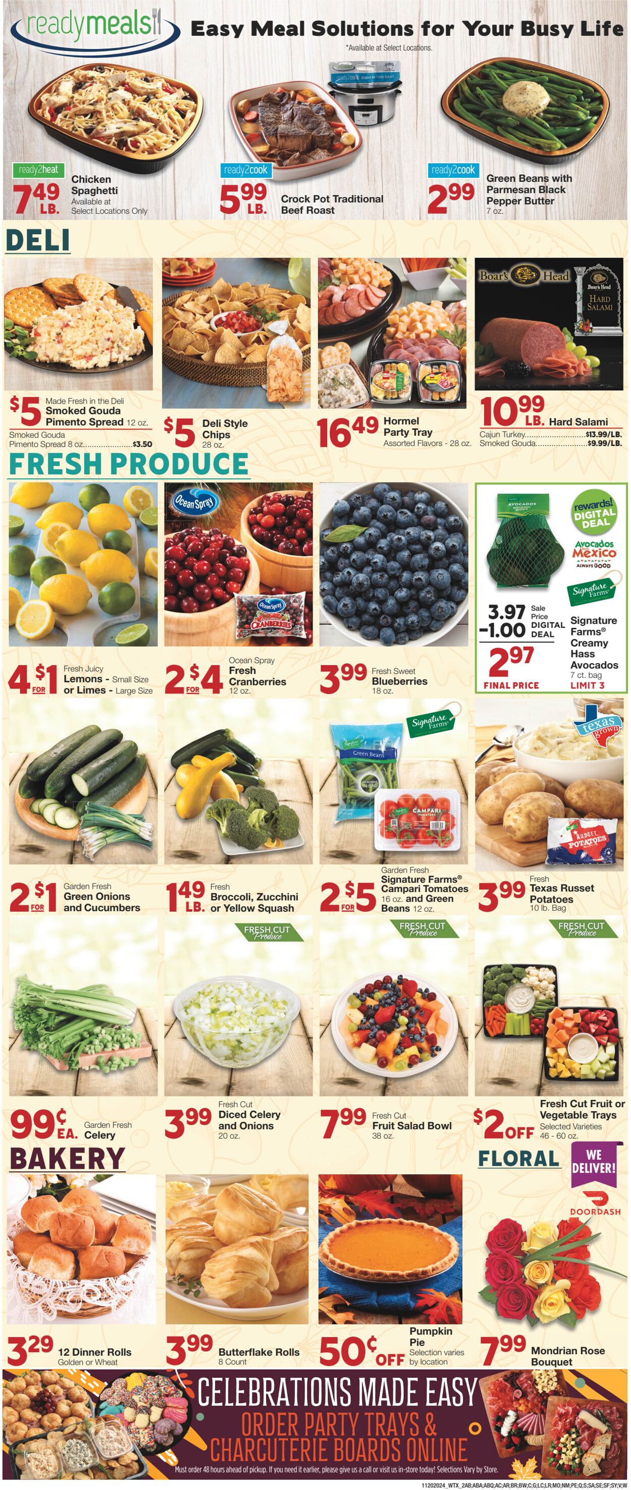 Weekly ad United Supermarkets 11/19/2024 - 11/27/2024