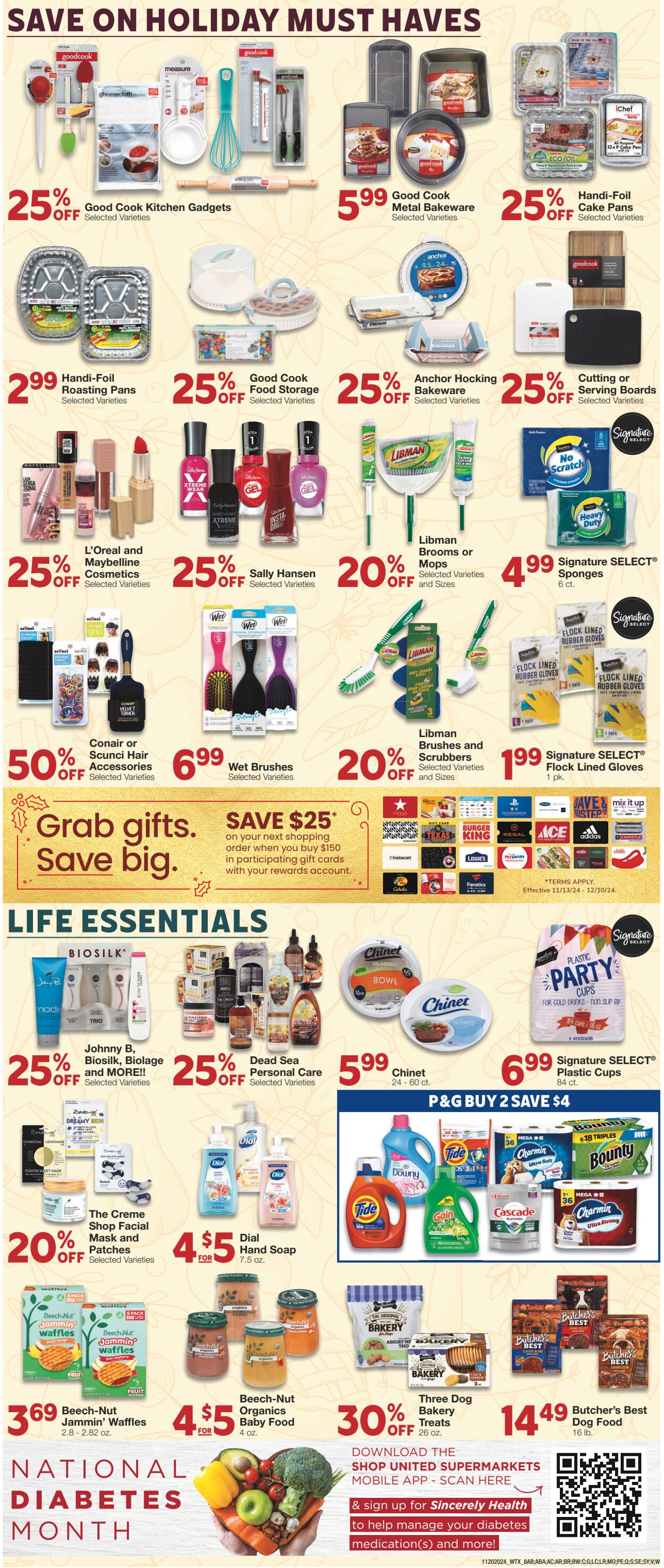 Weekly ad United Supermarkets 11/19/2024 - 11/27/2024