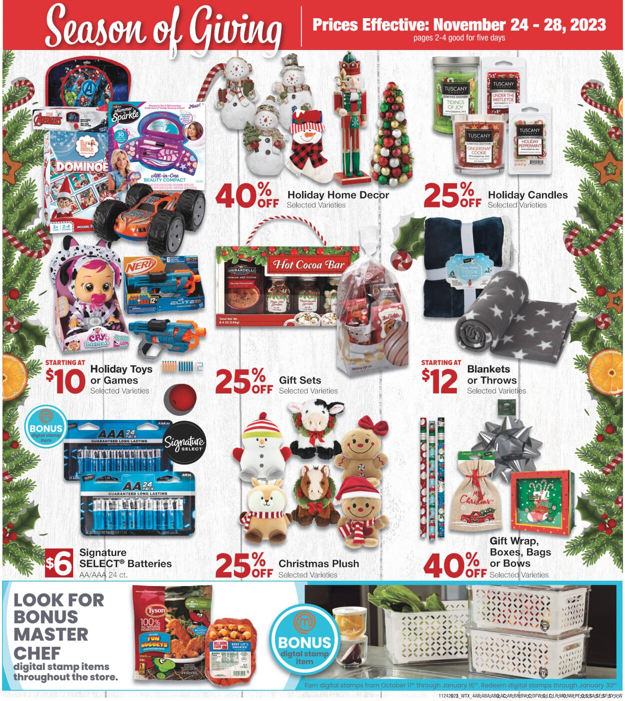 Weekly ad United Supermarkets 11/24/2023 - 11/28/2023