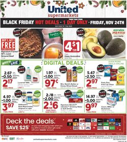 Weekly ad United Supermarkets 11/14/2023 - 11/22/2023