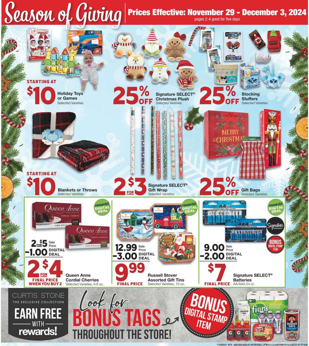 Weekly ad United Supermarkets 11/29/2024 - 12/03/2024