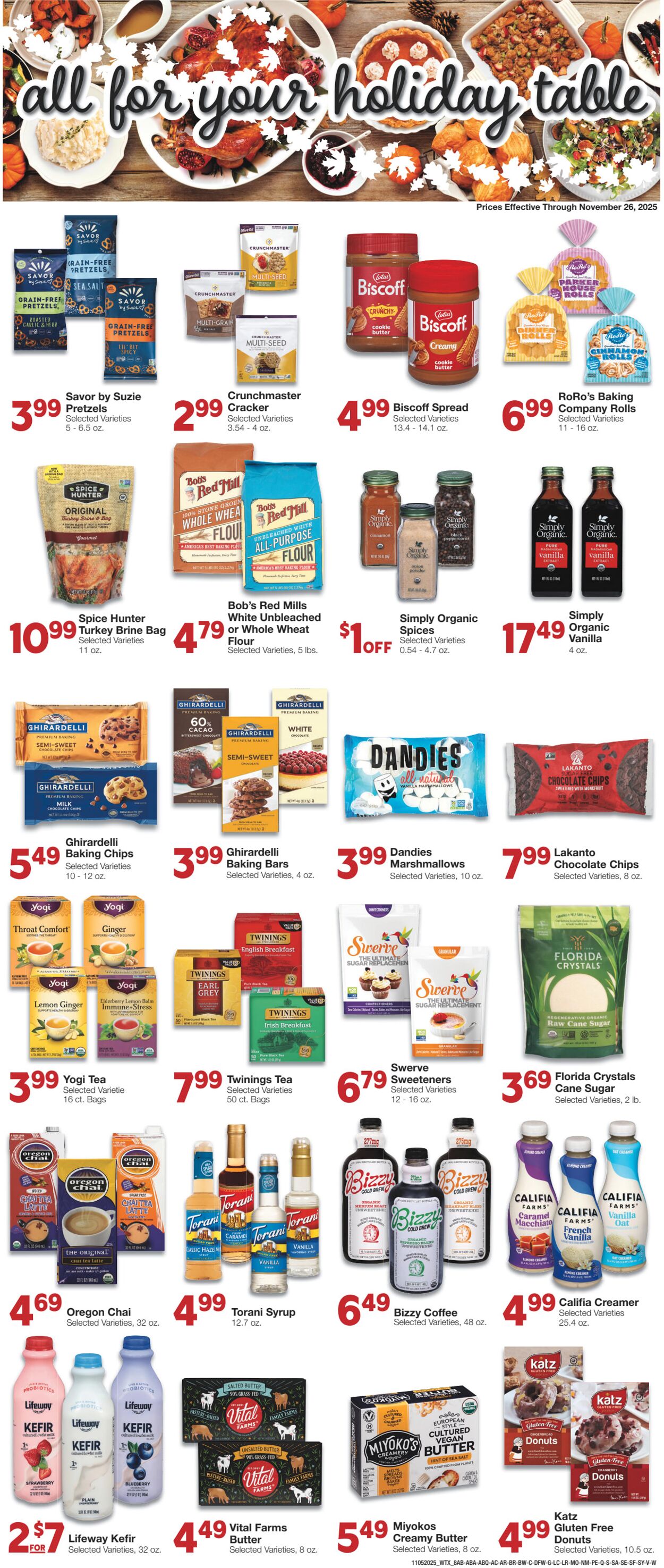 Weekly ad United Supermarkets 11/04/2025 - 11/11/2025