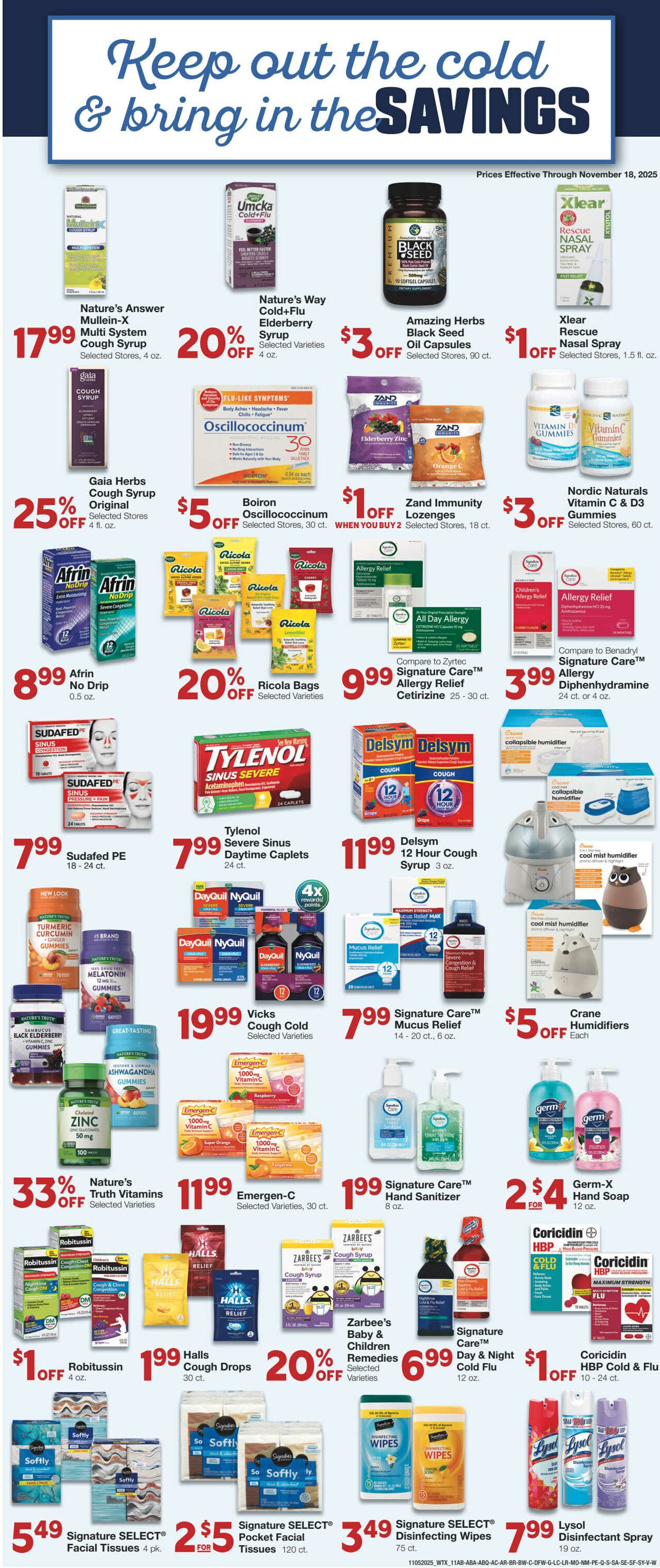 Weekly ad United Supermarkets 11/04/2025 - 11/11/2025