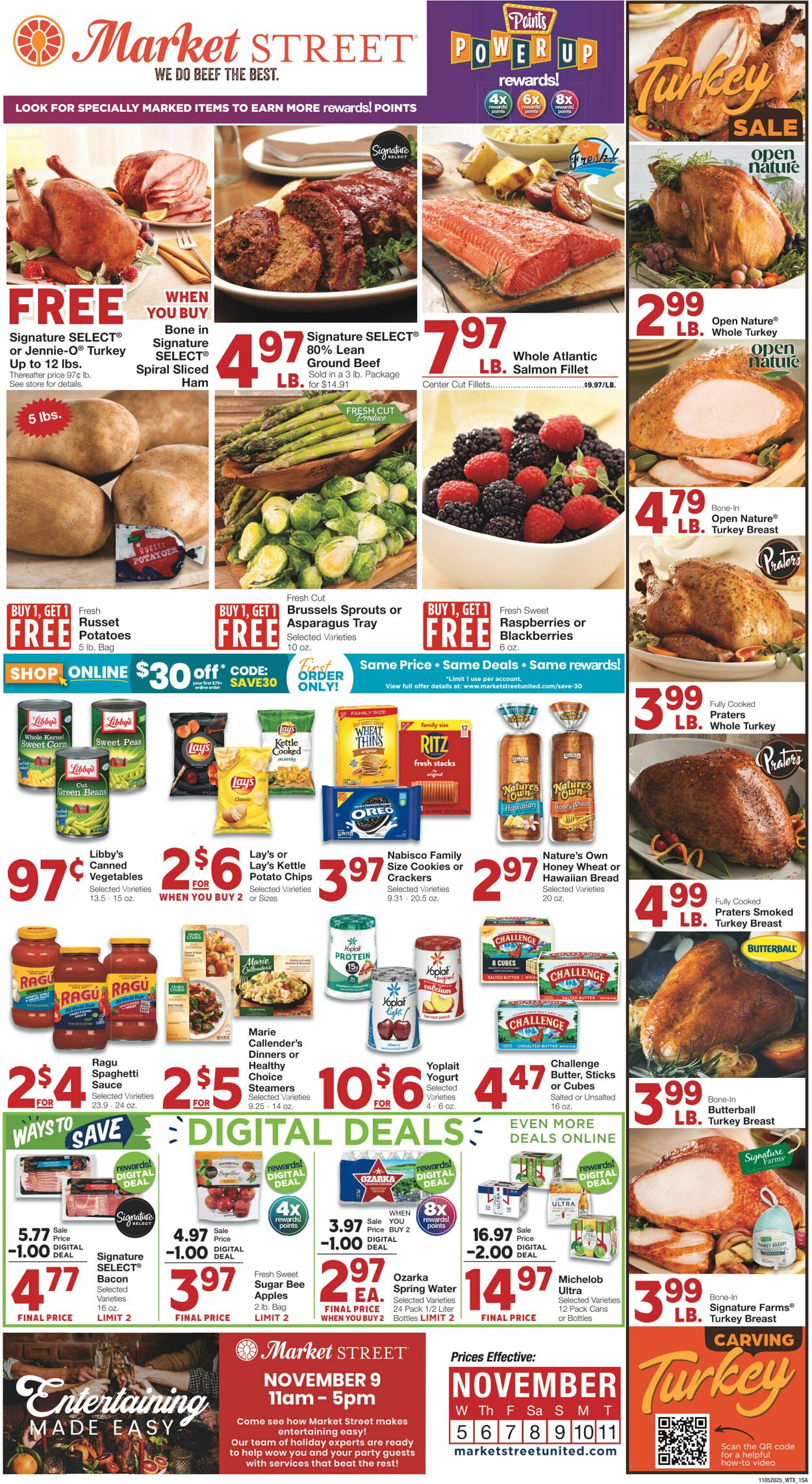 Weekly ad United Supermarkets 11/04/2025 - 11/11/2025