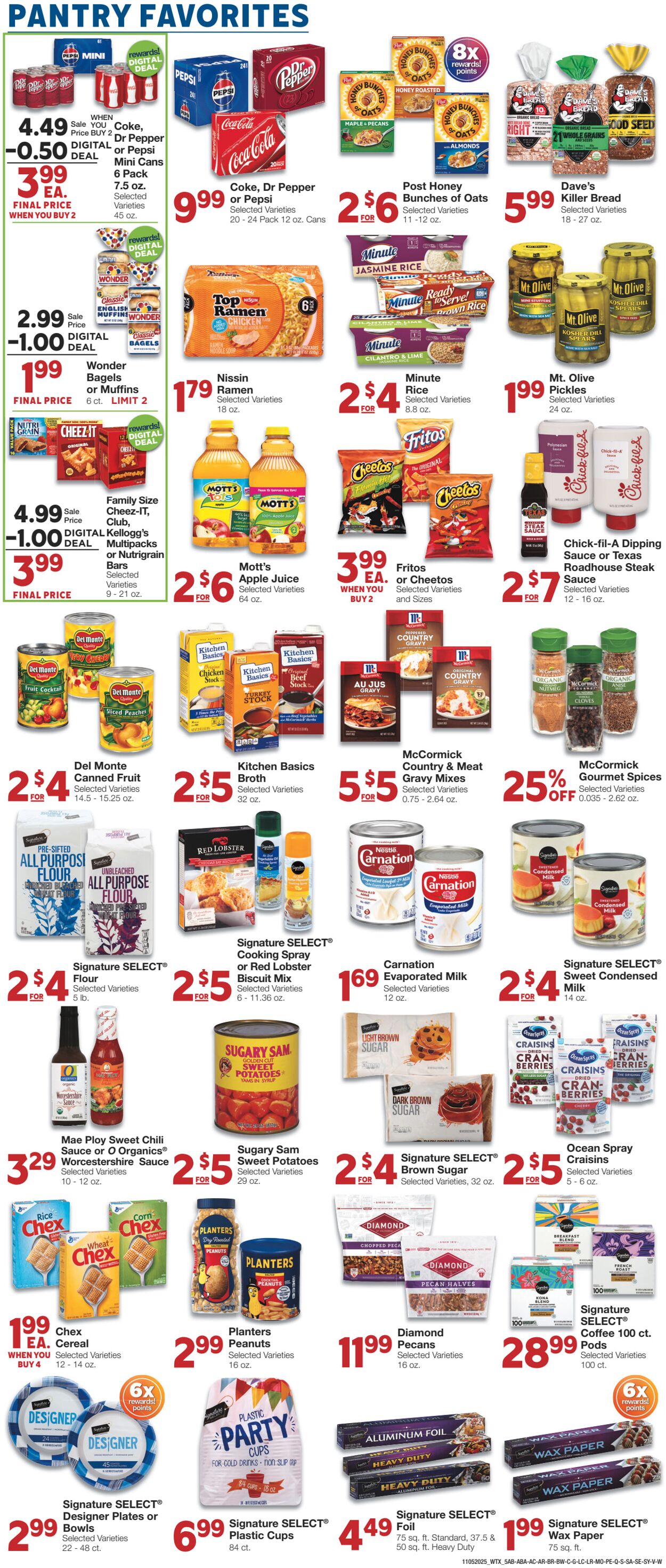 Weekly ad United Supermarkets 11/04/2025 - 11/11/2025