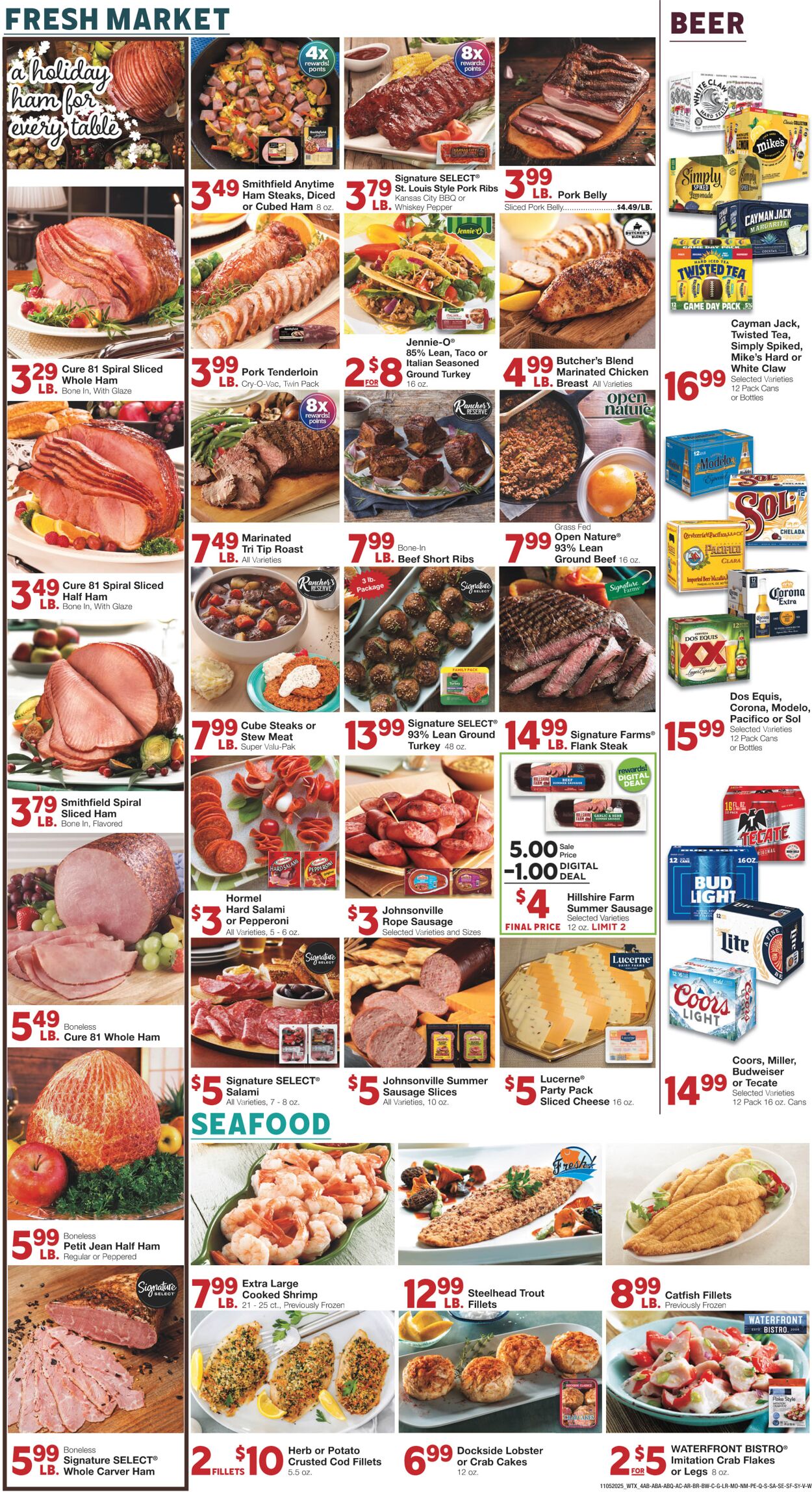 Weekly ad United Supermarkets 11/04/2025 - 11/11/2025