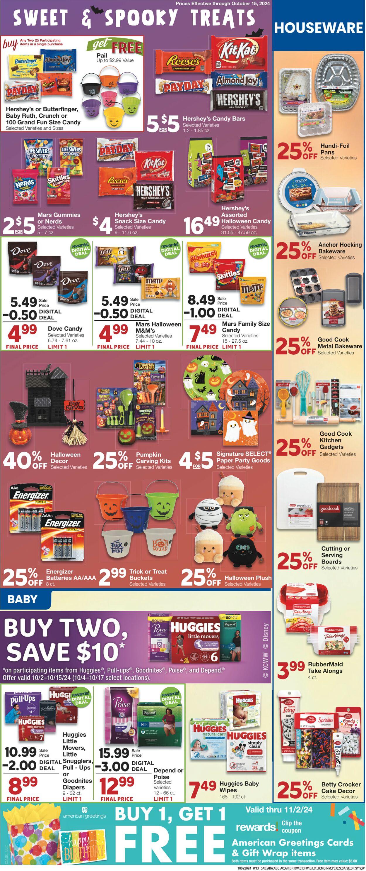 Weekly ad United Supermarkets 10/02/2024 - 10/08/2024