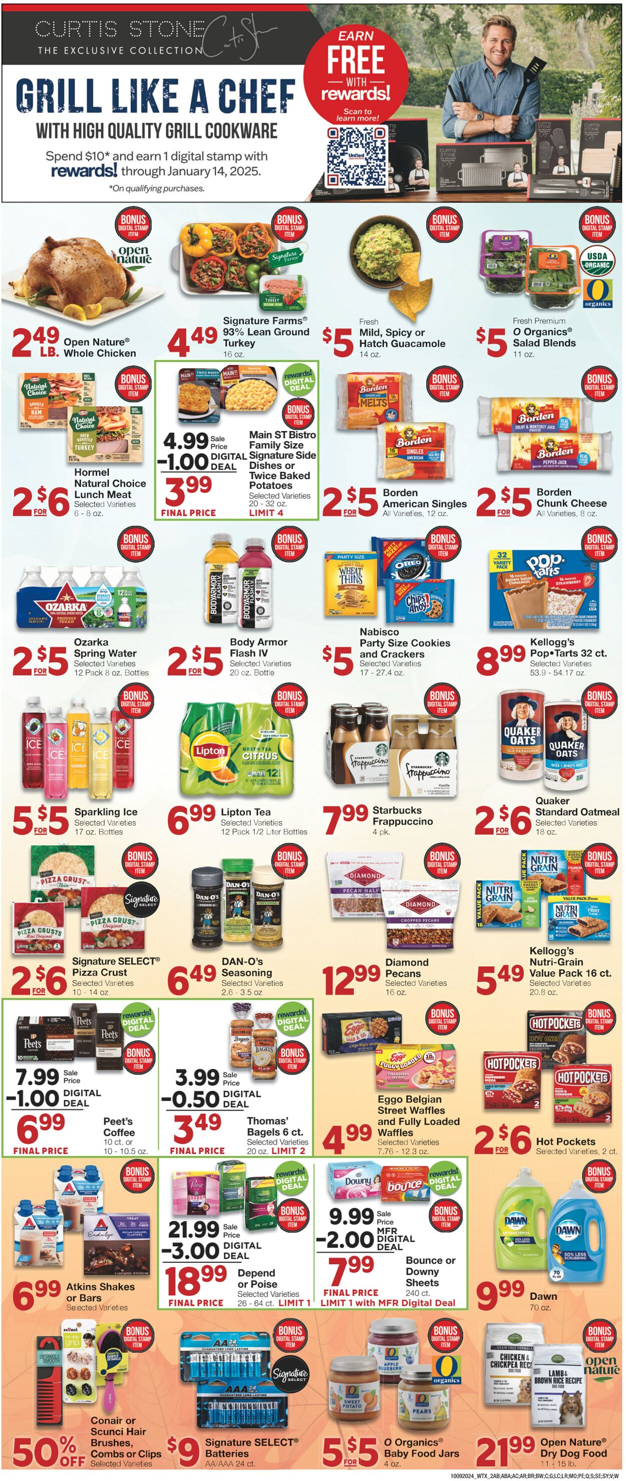 Weekly ad United Supermarkets 10/08/2024 - 10/15/2024