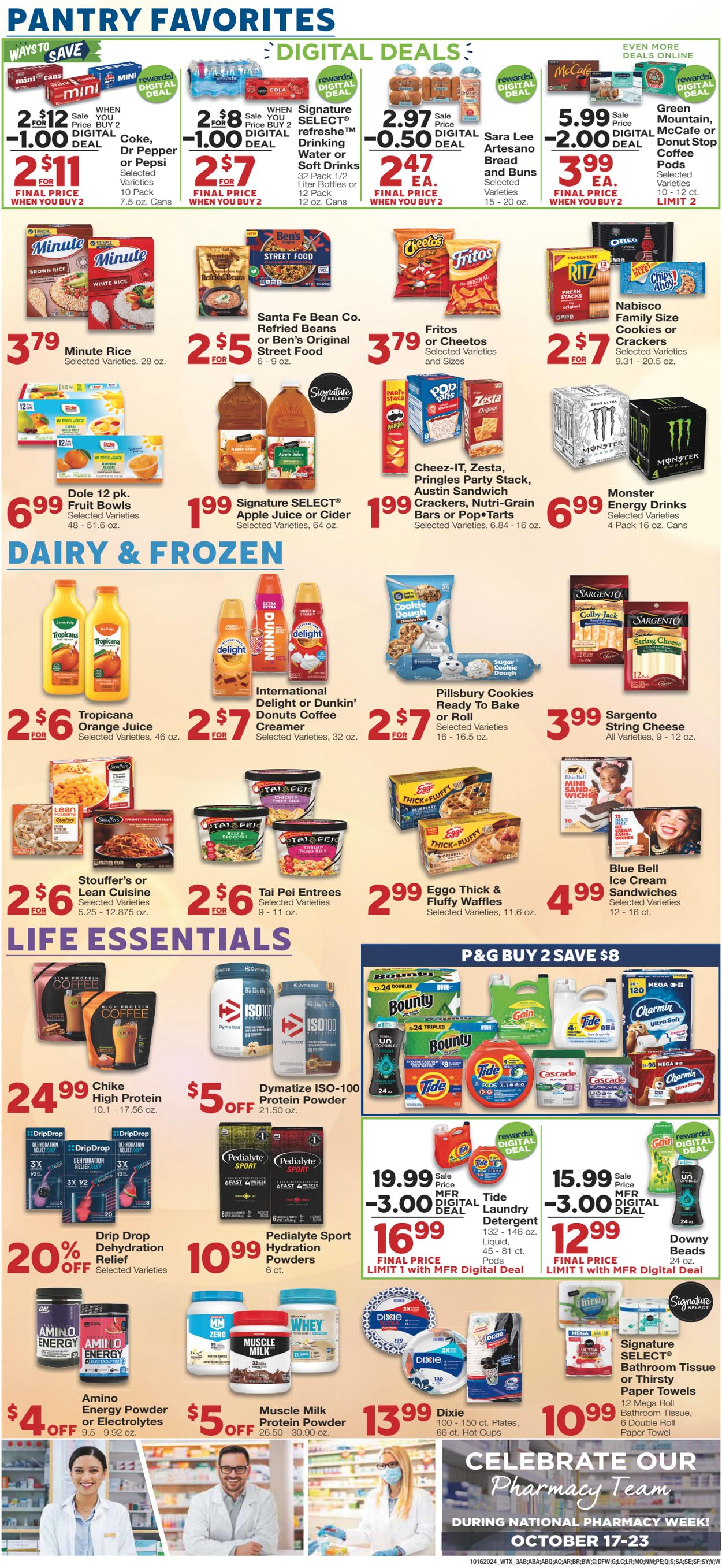 Weekly ad United Supermarkets 10/15/2024 - 10/22/2024