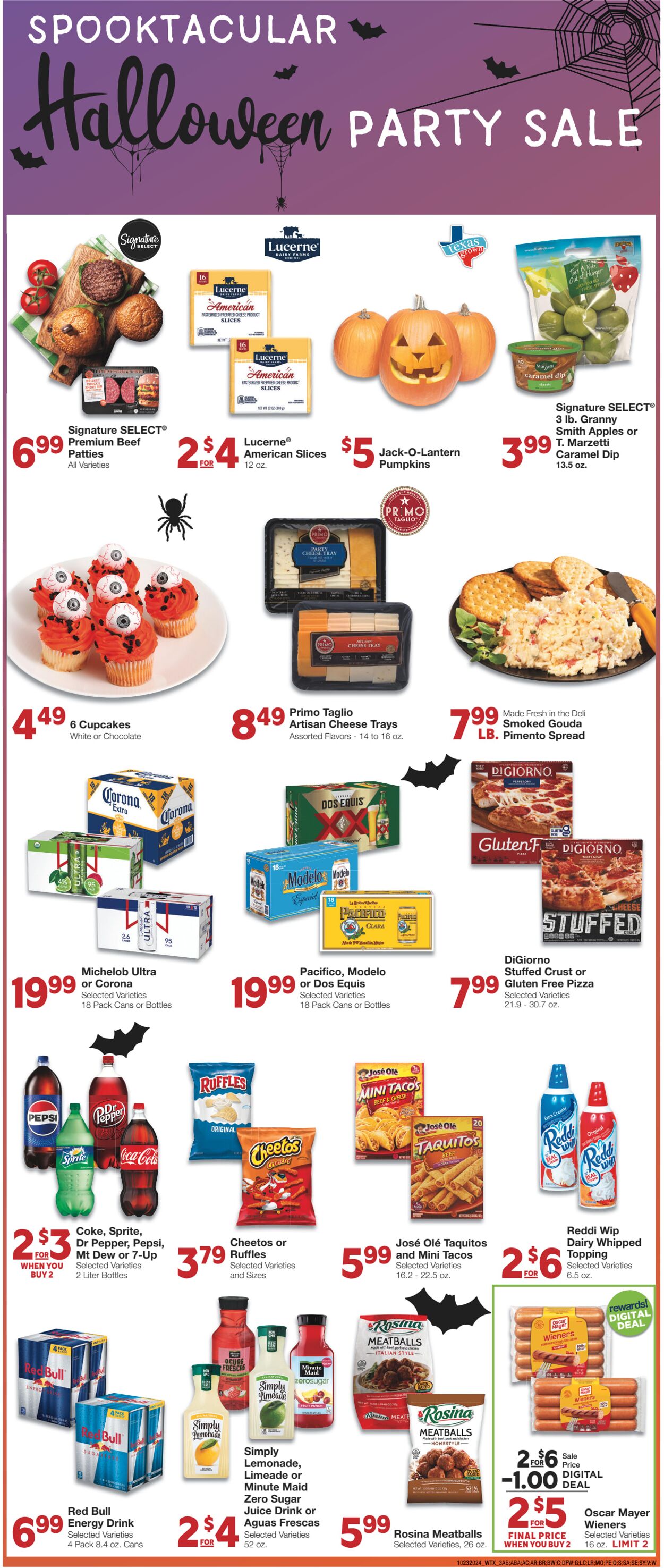 Weekly ad United Supermarkets 10/22/2024 - 10/29/2024