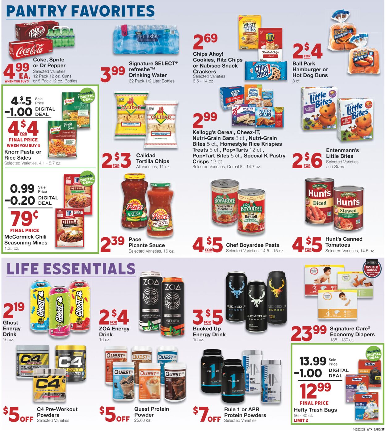 Weekly ad United Supermarkets 10/26/2022 - 11/01/2022