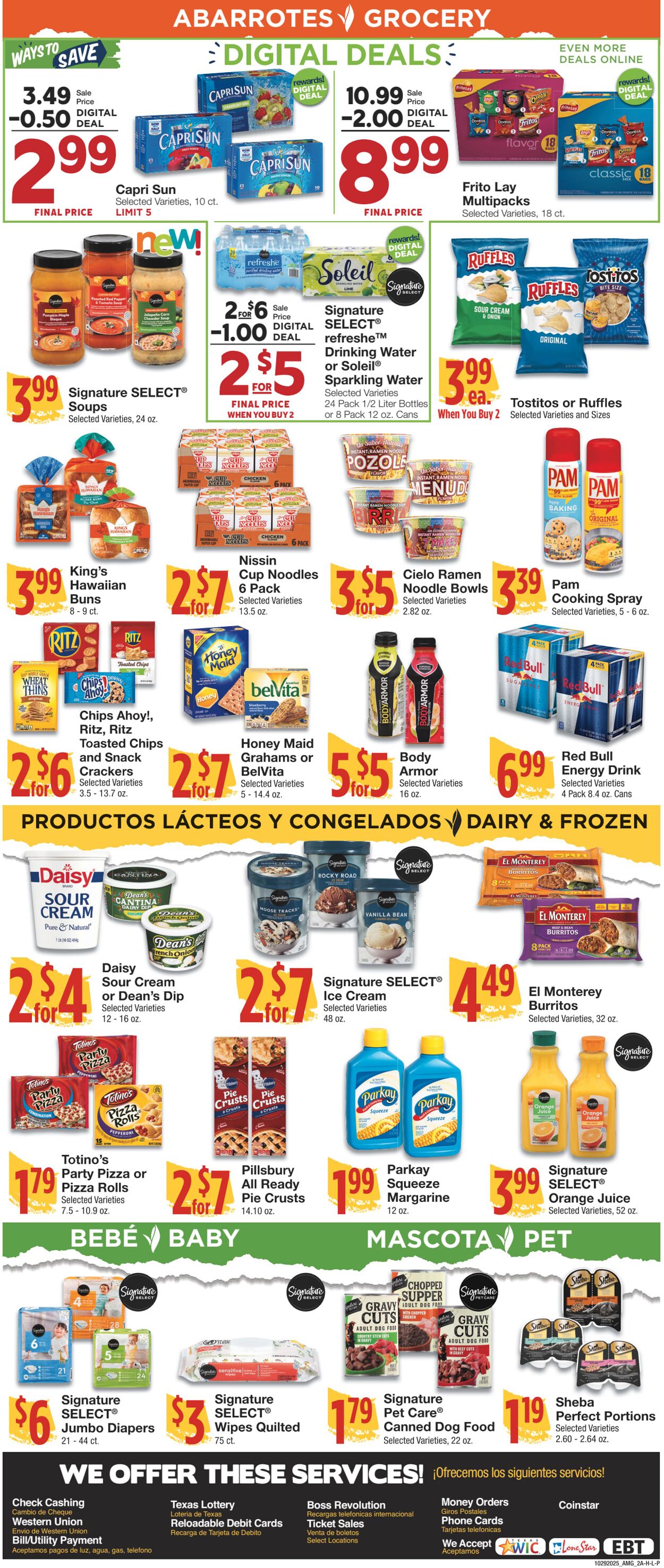 Weekly ad United Supermarkets 10/28/2025 - 11/04/2025