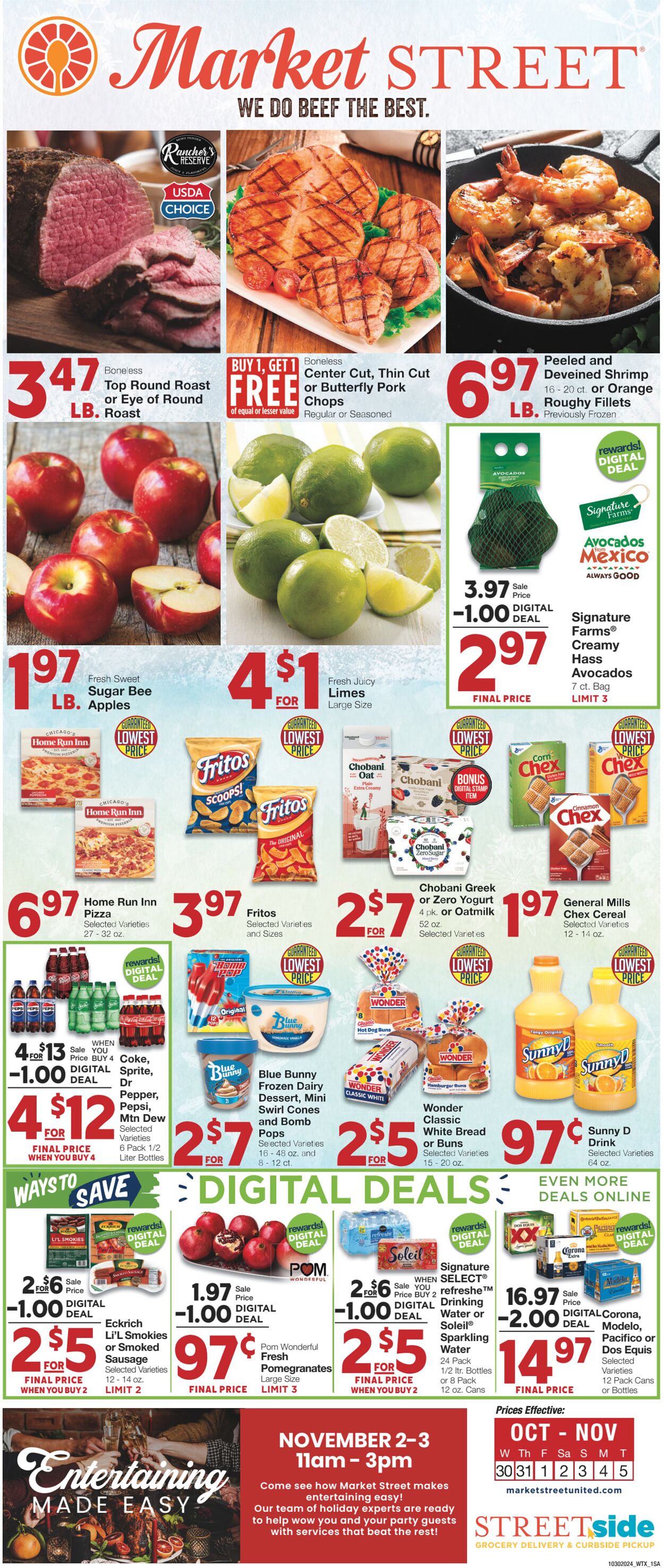 Weekly ad United Supermarkets 10/29/2024 - 11/05/2024