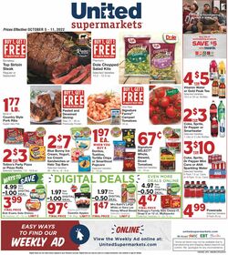 Weekly ad United Supermarkets 10/05/2022-10/11/2022