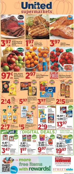 Weekly ad United Supermarkets 07/09/2024 - 07/16/2024