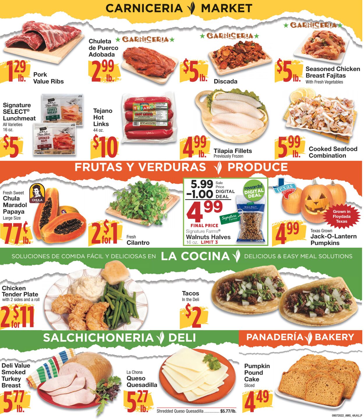 Weekly ad United Supermarkets 09/07/2022 - 09/13/2022
