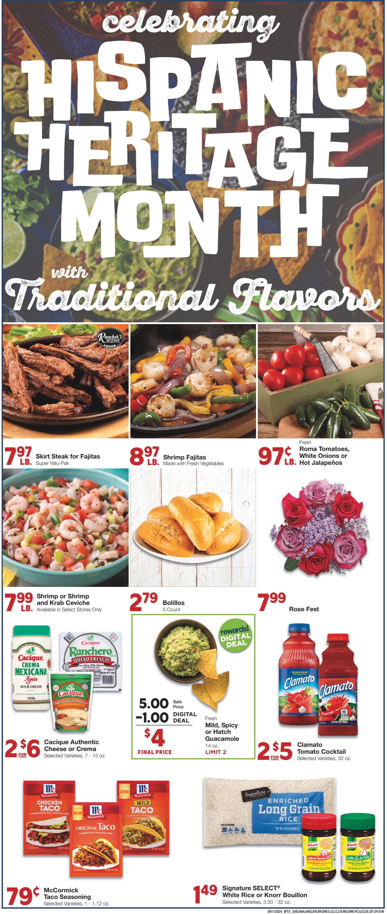 Weekly ad United Supermarkets 09/10/2024 - 09/17/2024