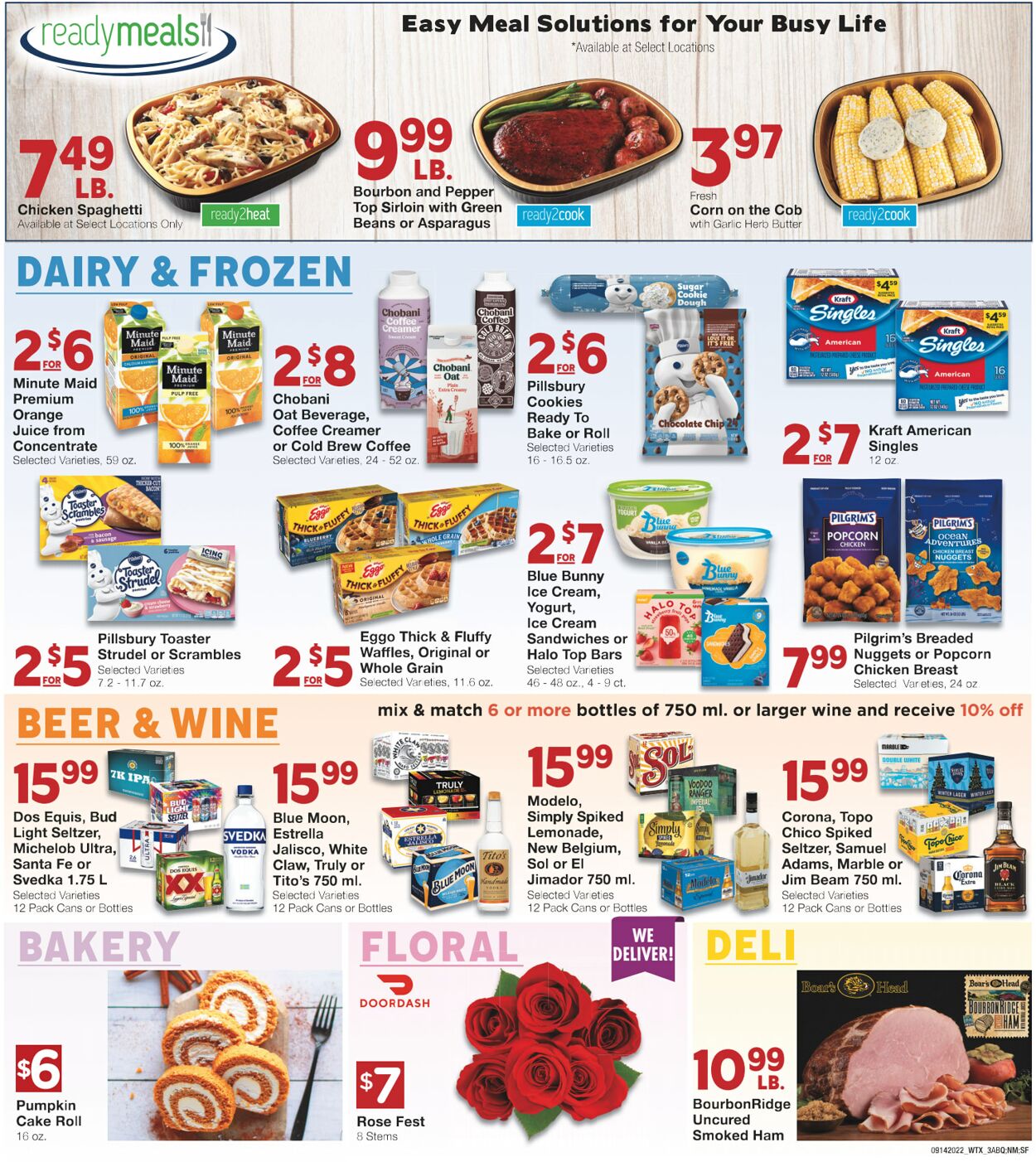 Weekly ad United Supermarkets 09/14/2022 - 09/20/2022